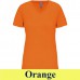Kariban Ladies Bio150 V-Neck orange